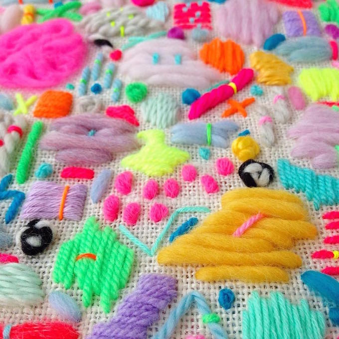 Elizabeth Pawle embroidery 