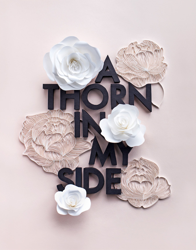 Lavanya Naidoo paper typography