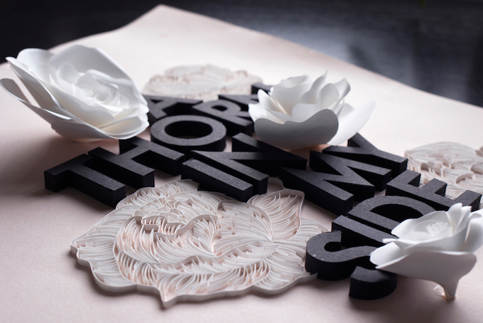 Lavanya Naidoo paper typography