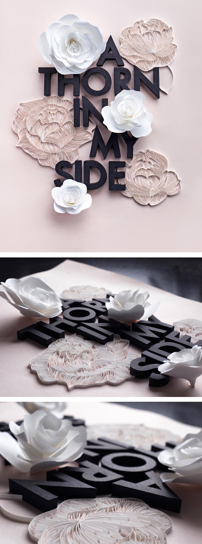 Lavanya Naidoo paper typography