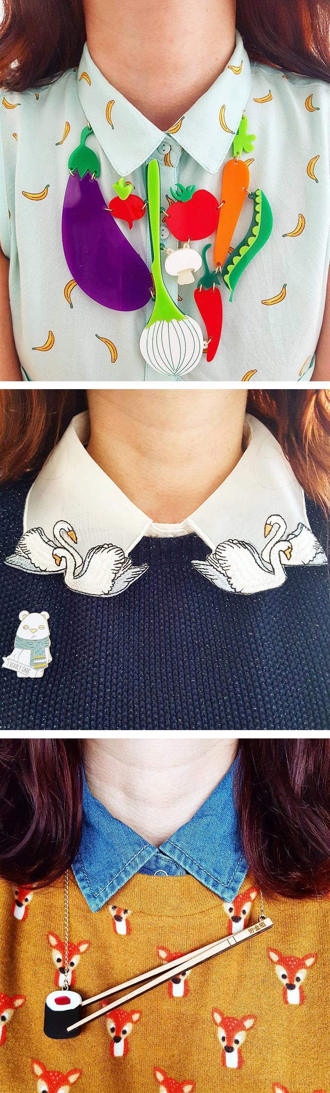 Charlotte Jacobs (aka @charrrl_iie) illustrative outfits