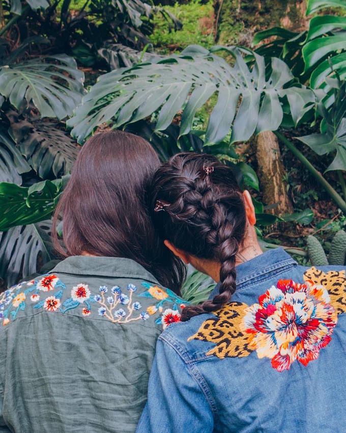 Embroidery by Trini Guzmán 