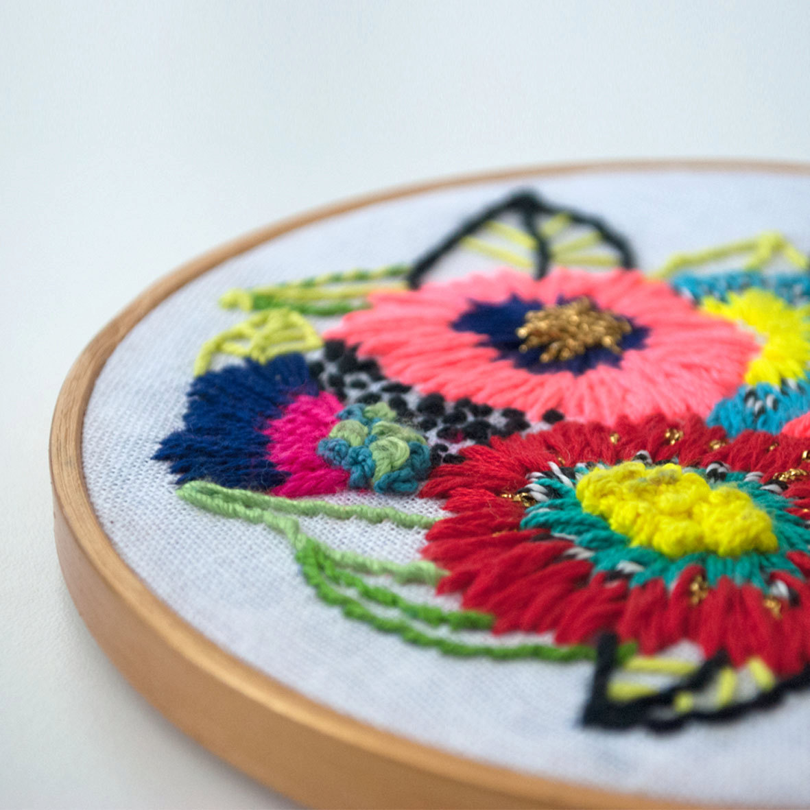 Embroidery by Katy Biele