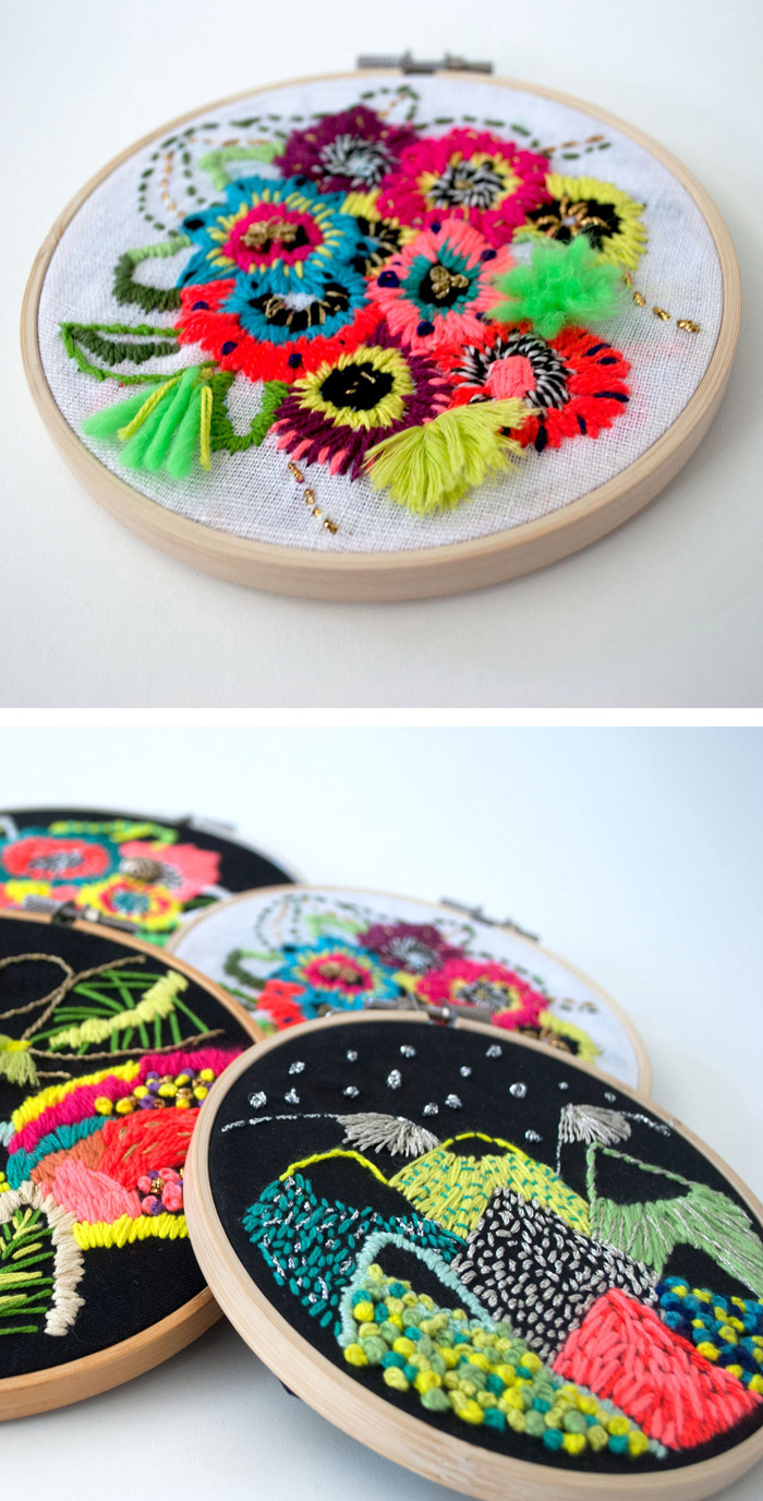 Embroidery by Katy Biele