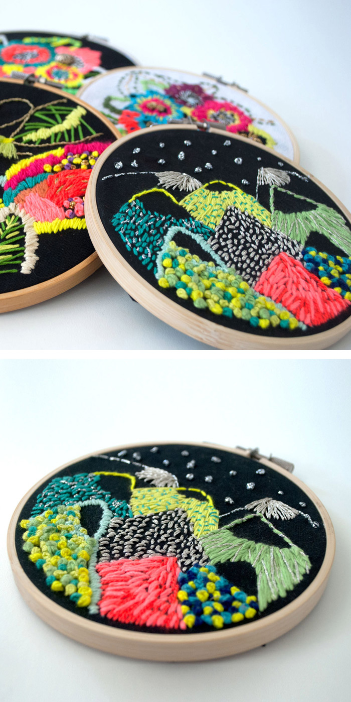 Embroidery by Katy Biele