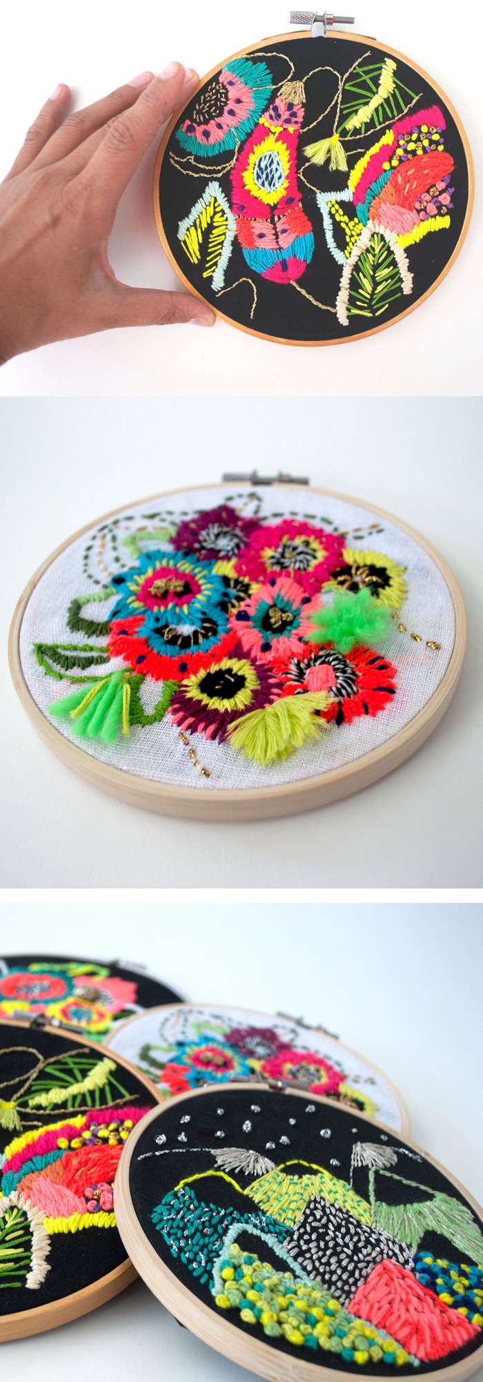 Embroidery by Katy Biele