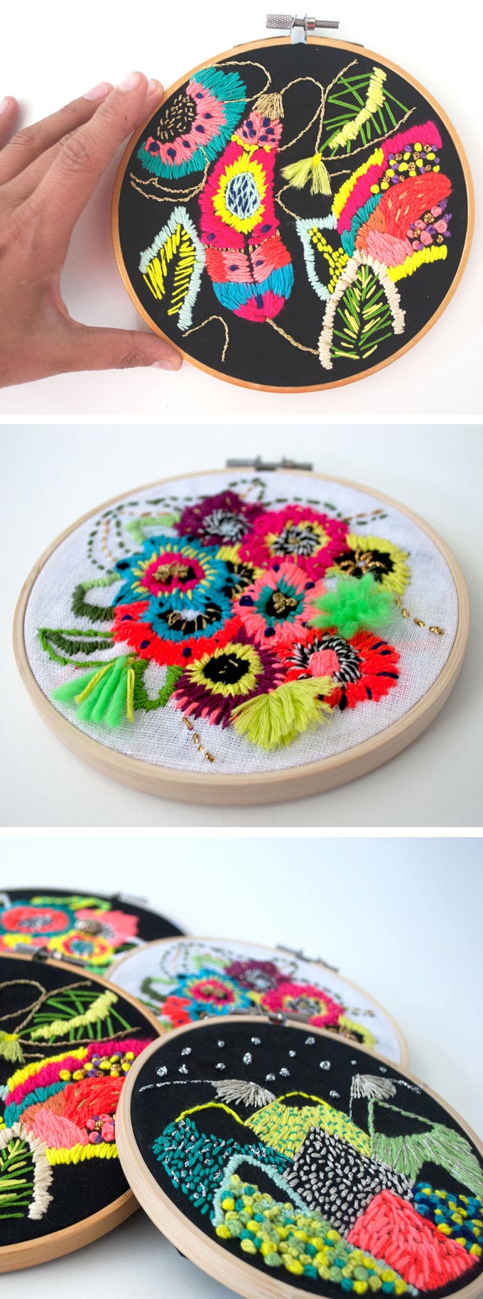 Embroidery by Katy Biele