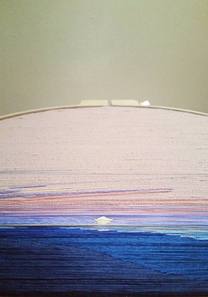 Embroidery by Stephanie Kelly Clark 