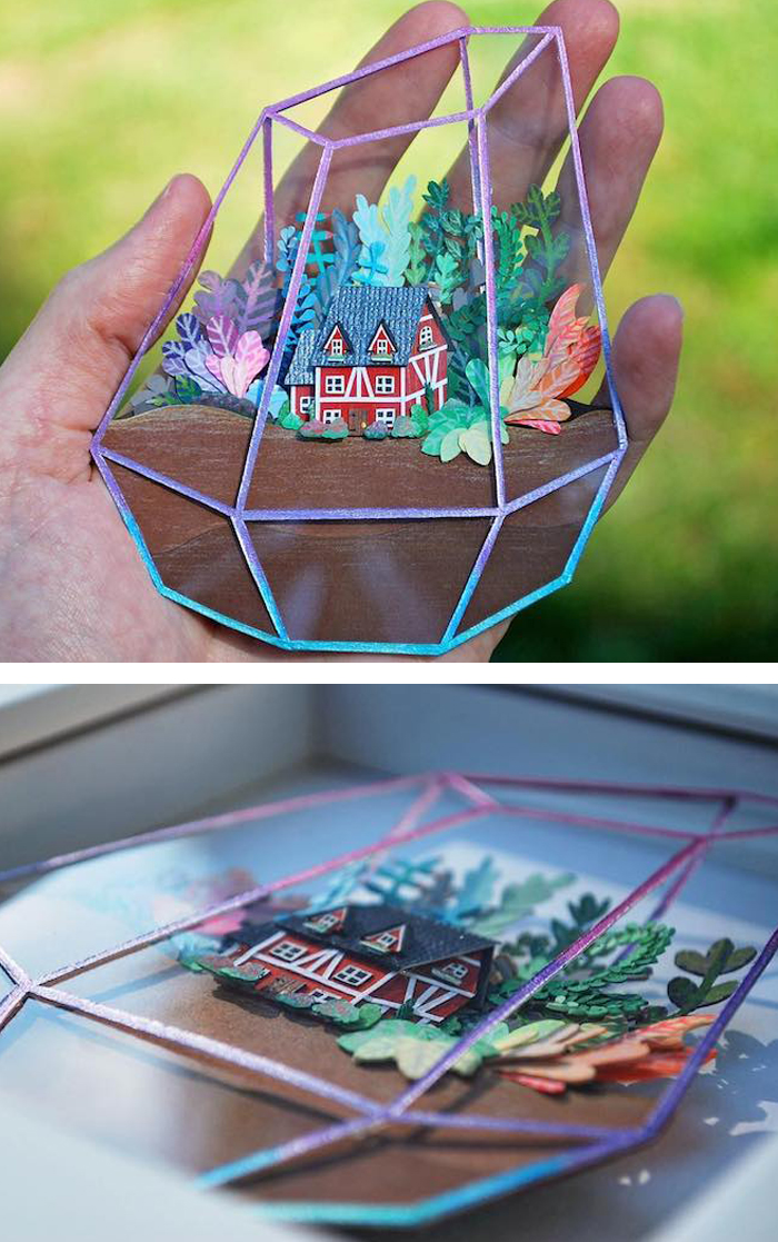 Paper craft by Cameron Garland