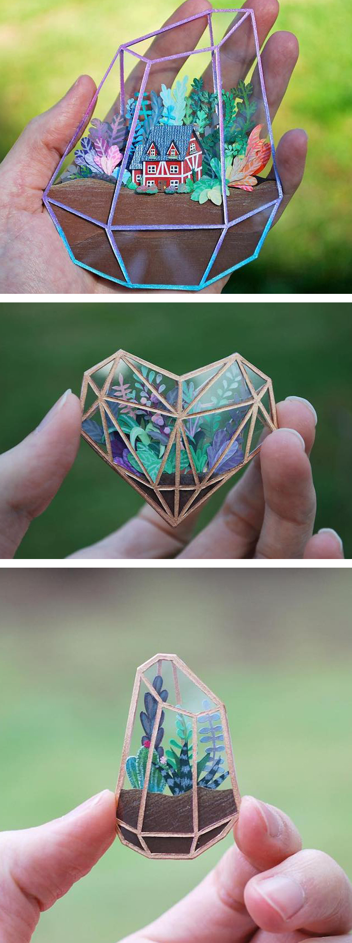 Paper craft by Cameron Garland