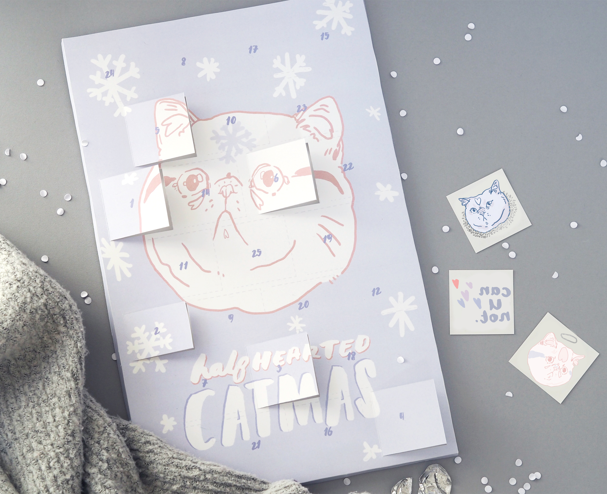 Cat advent calendar by Hello Harriet