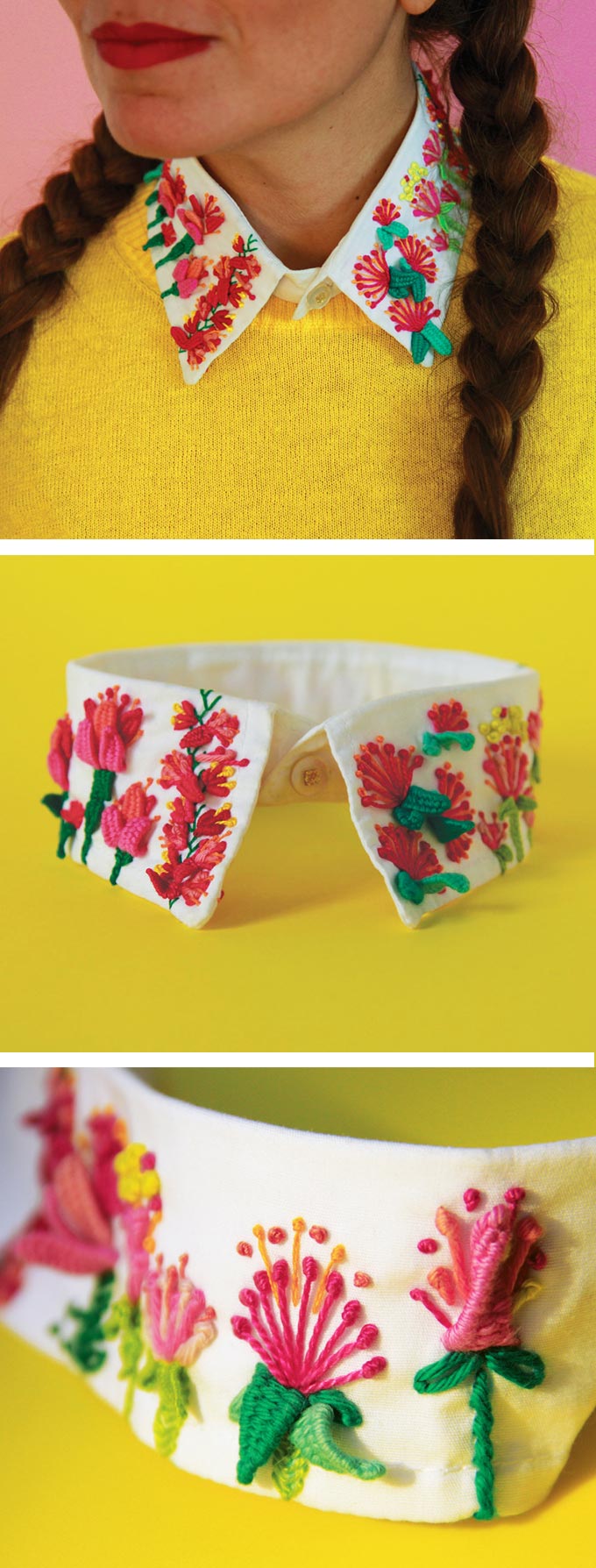 Señorita Lylo embroidered collar