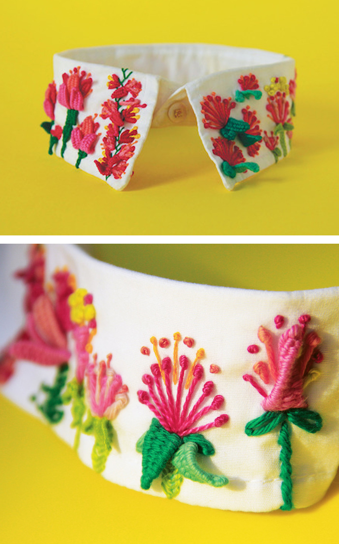 Embroidered collar by Señorita Lylo