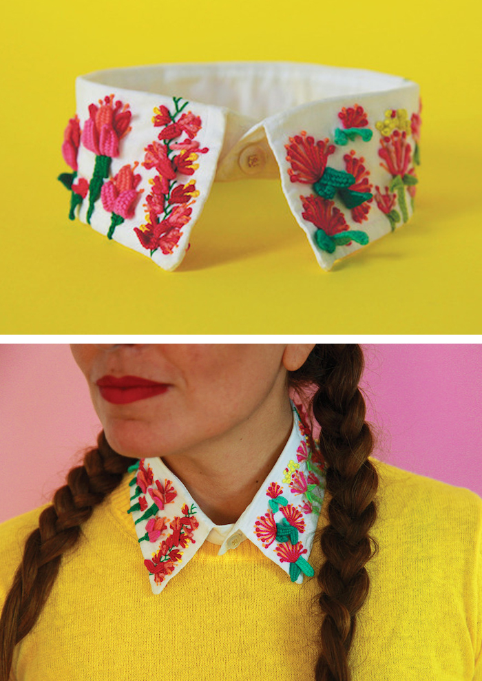 Embroidered collar by Señorita Lylo