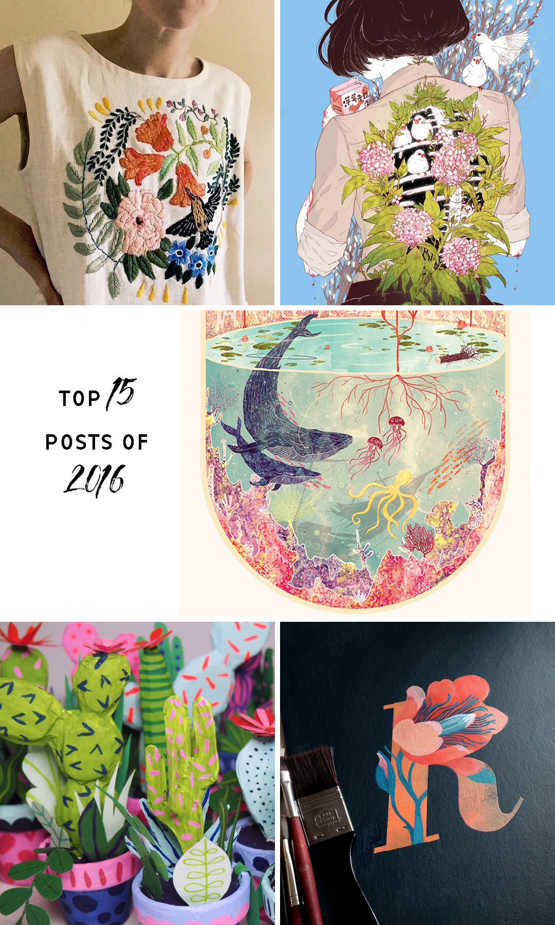 Most popular posts of 2016 on Brown Paper Bag