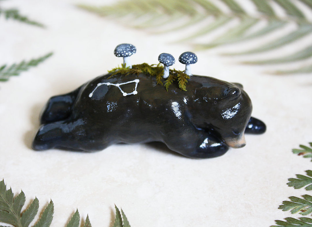 Meadow and Fawn sculpture