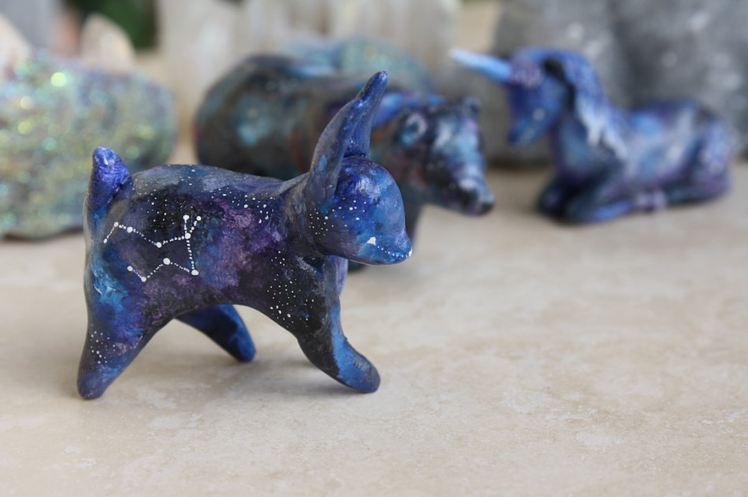 Meadow and Fawn sculpture