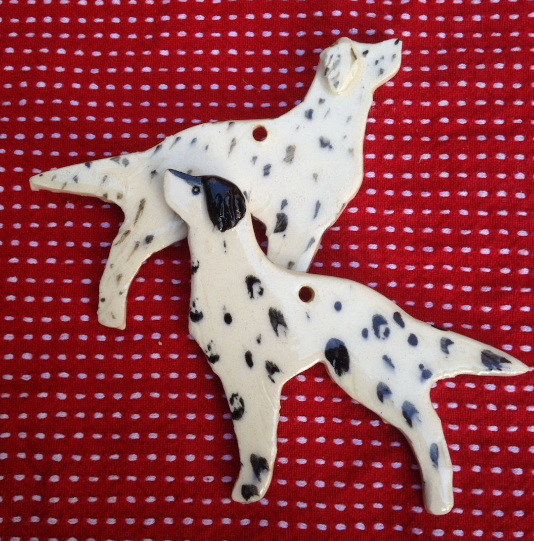 Juliet Clark dog ornaments