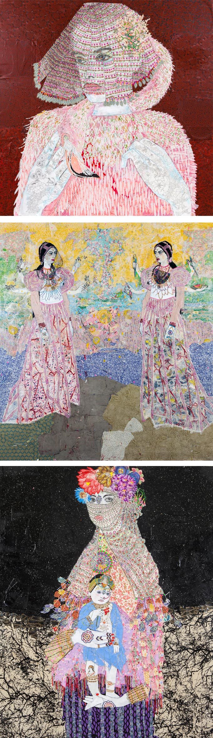 Maria Berrio collage