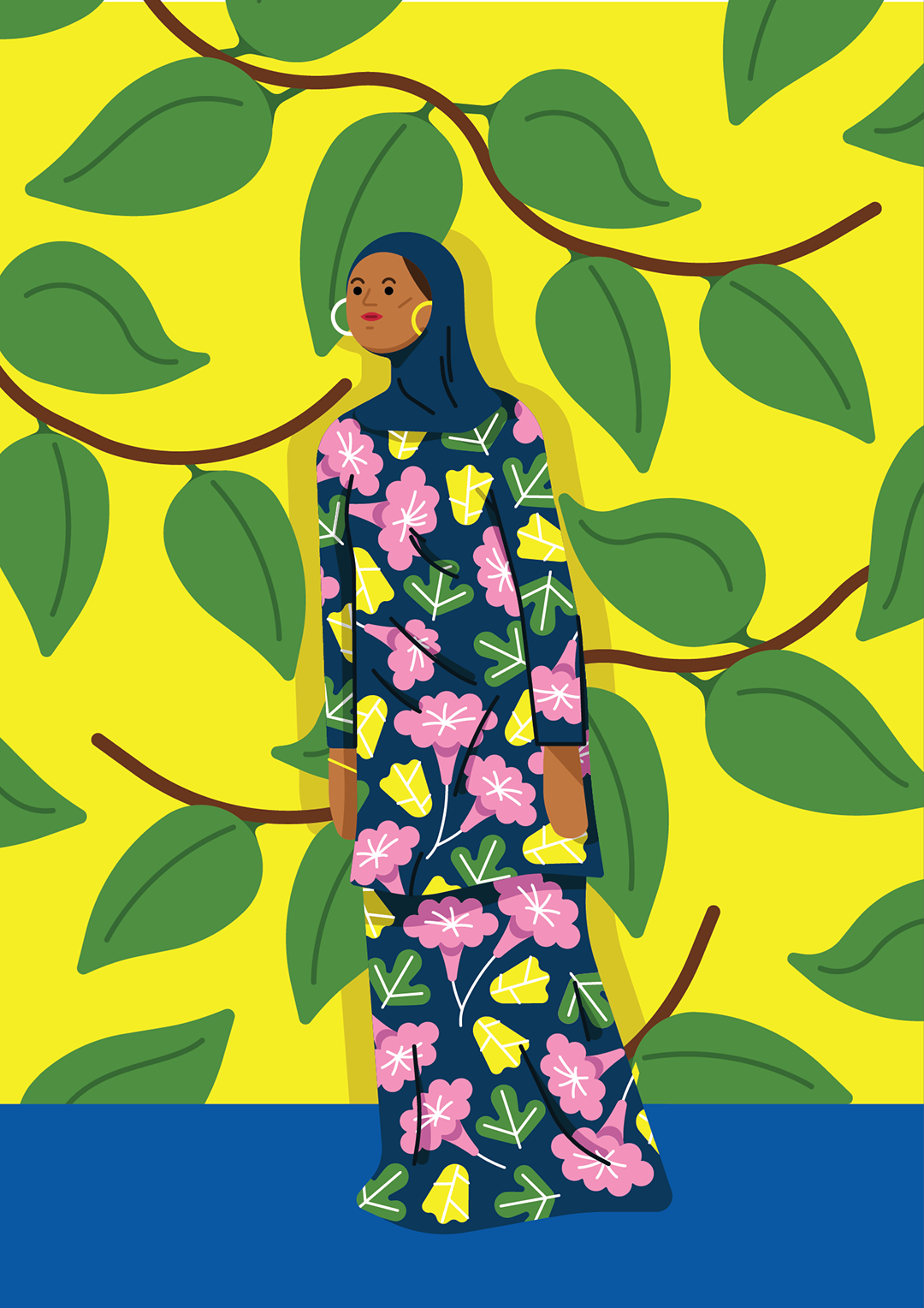 Colorful illustrations by Kiki Ljung