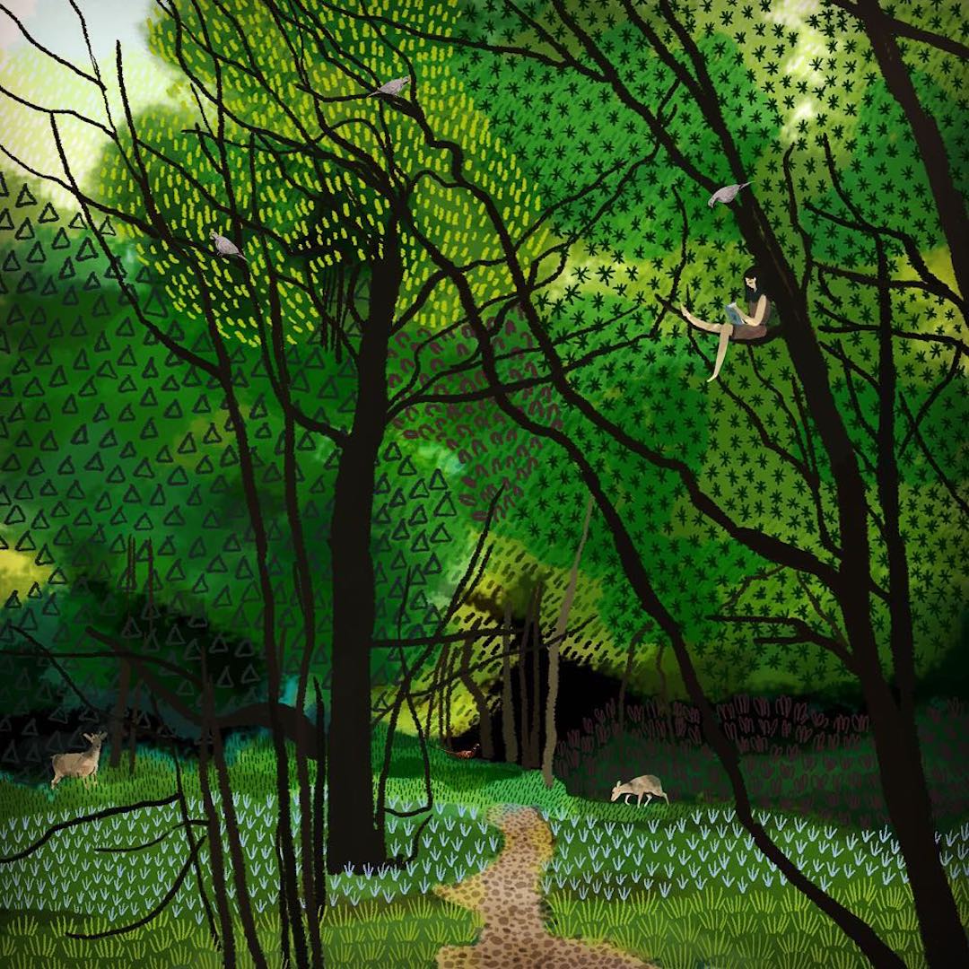 Landscape Illustrations That'll Make You Say, "I Want to