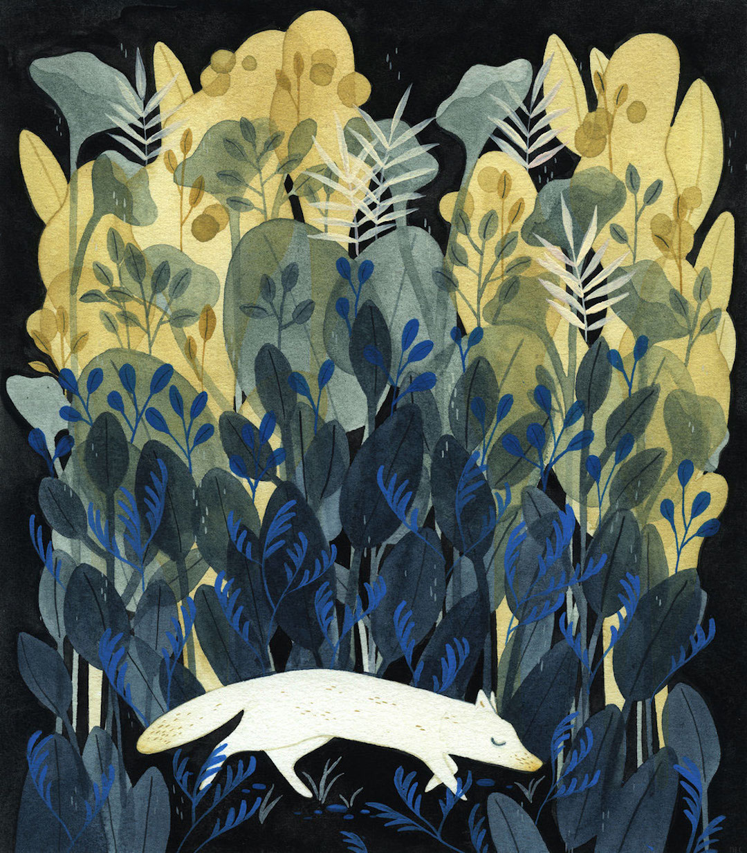 Landscape illustration by Maggie Chiang