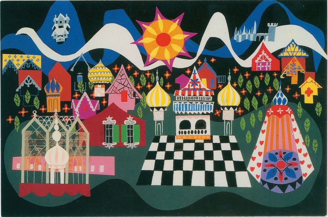 mary blair disney it's a small world