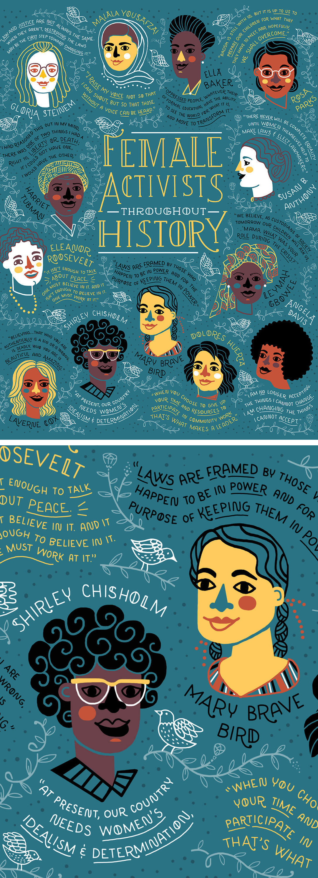 Rachel Ignotofsky Female Activists Throughout History