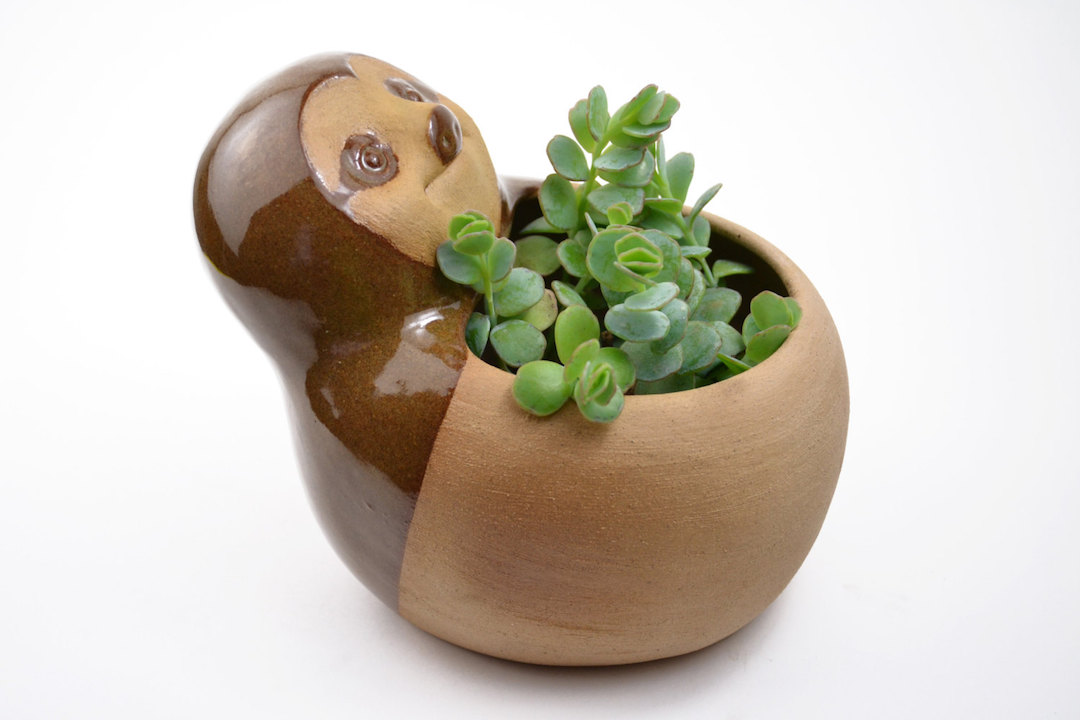 Cumbucia Chic cute ceramic animal planters