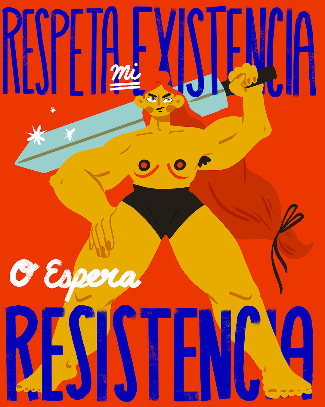 Hayley Thornton-Kennedy illustration activism strong female figures