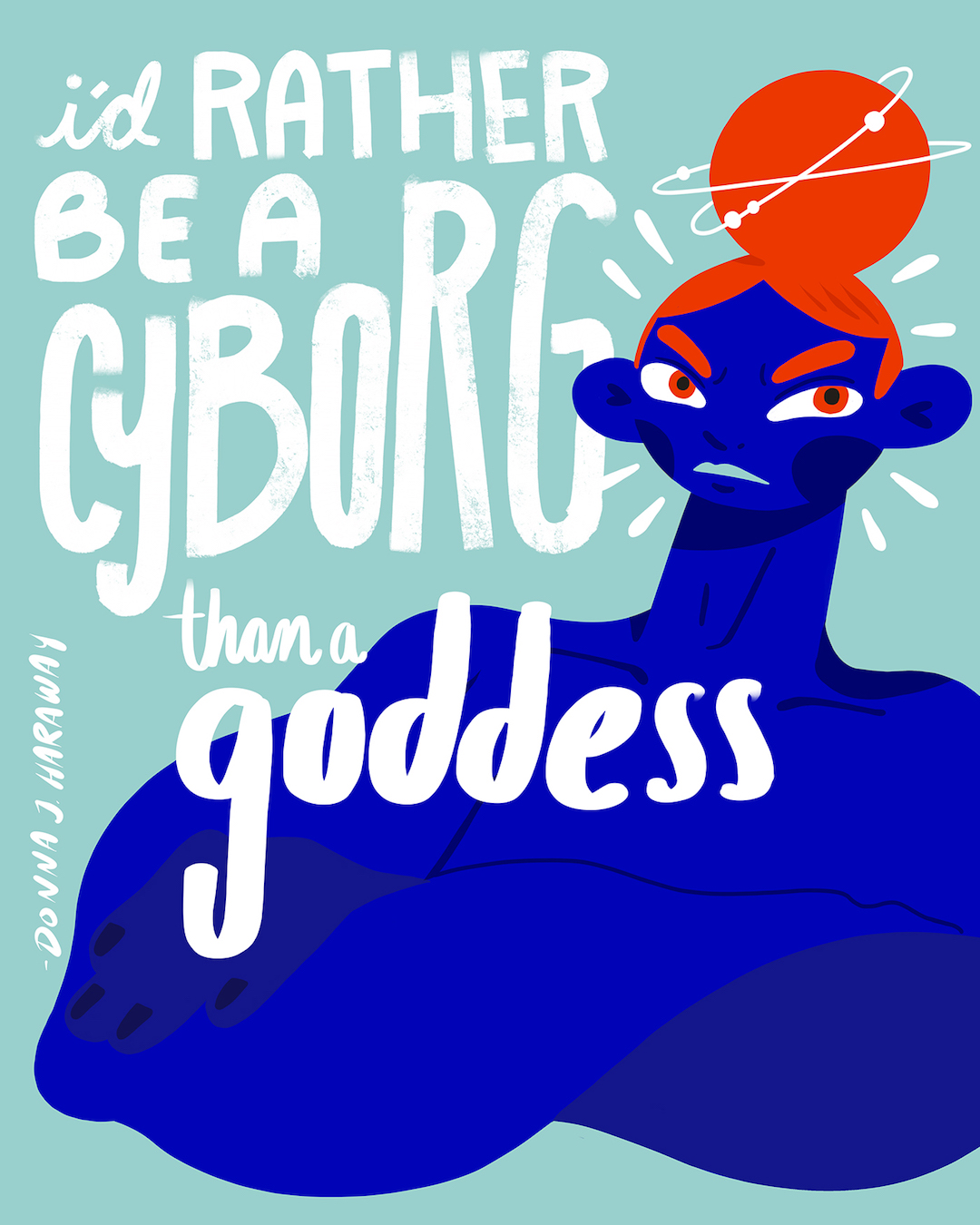 Hayley Thornton-Kennedy illustration activism strong female figures