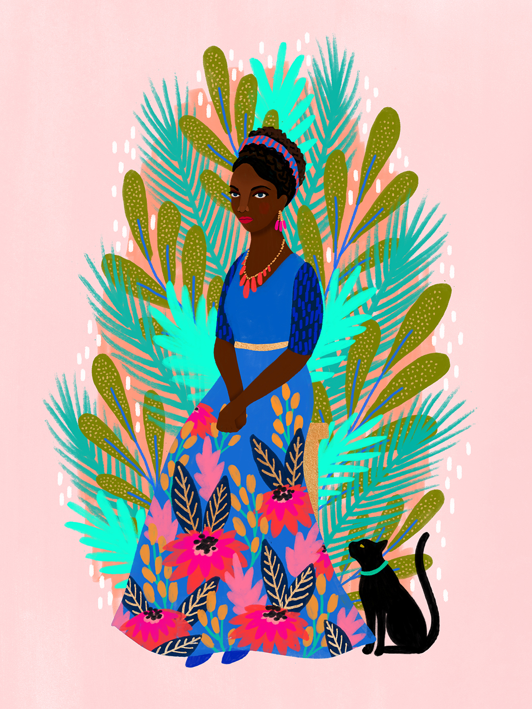 Jess Phoenix illustrated women