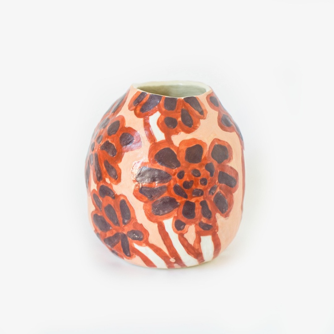 illustrated ceramic by Leah Goren