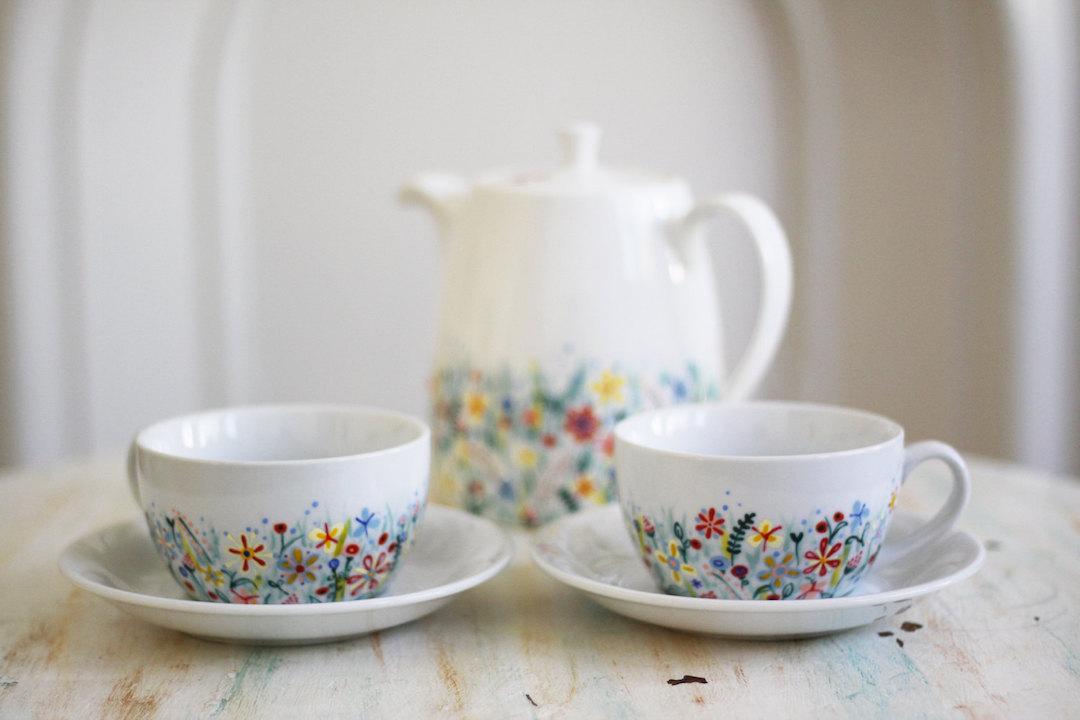 painted ceramics by roootree