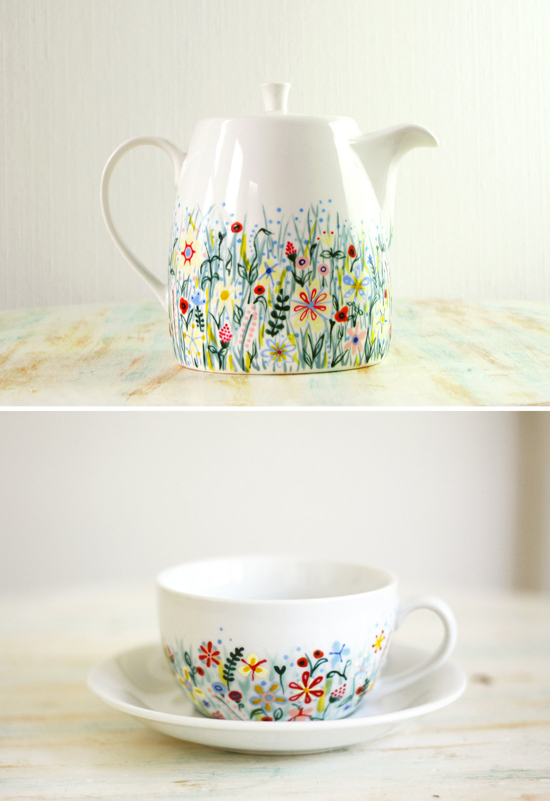 painted ceramics by roootree