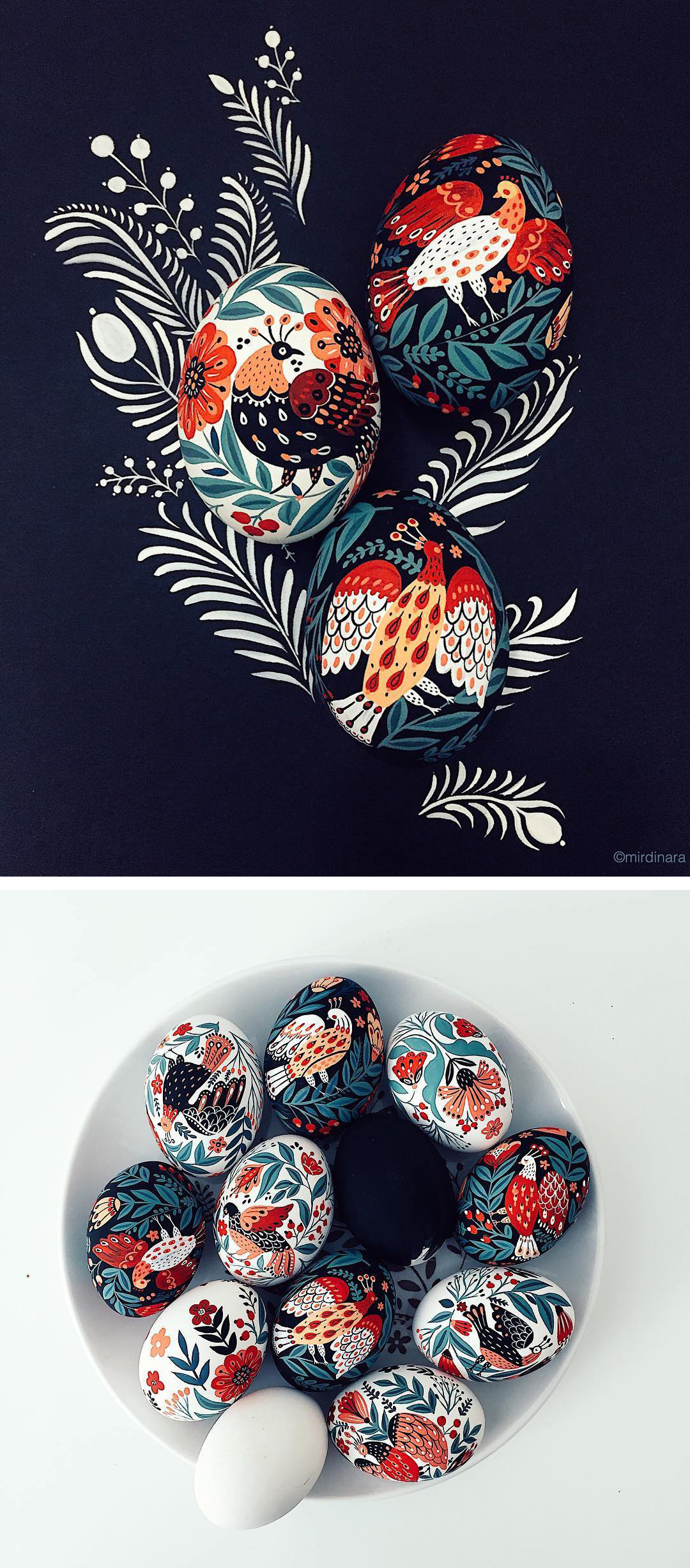 painted eggs by Dinara Mirtalipova