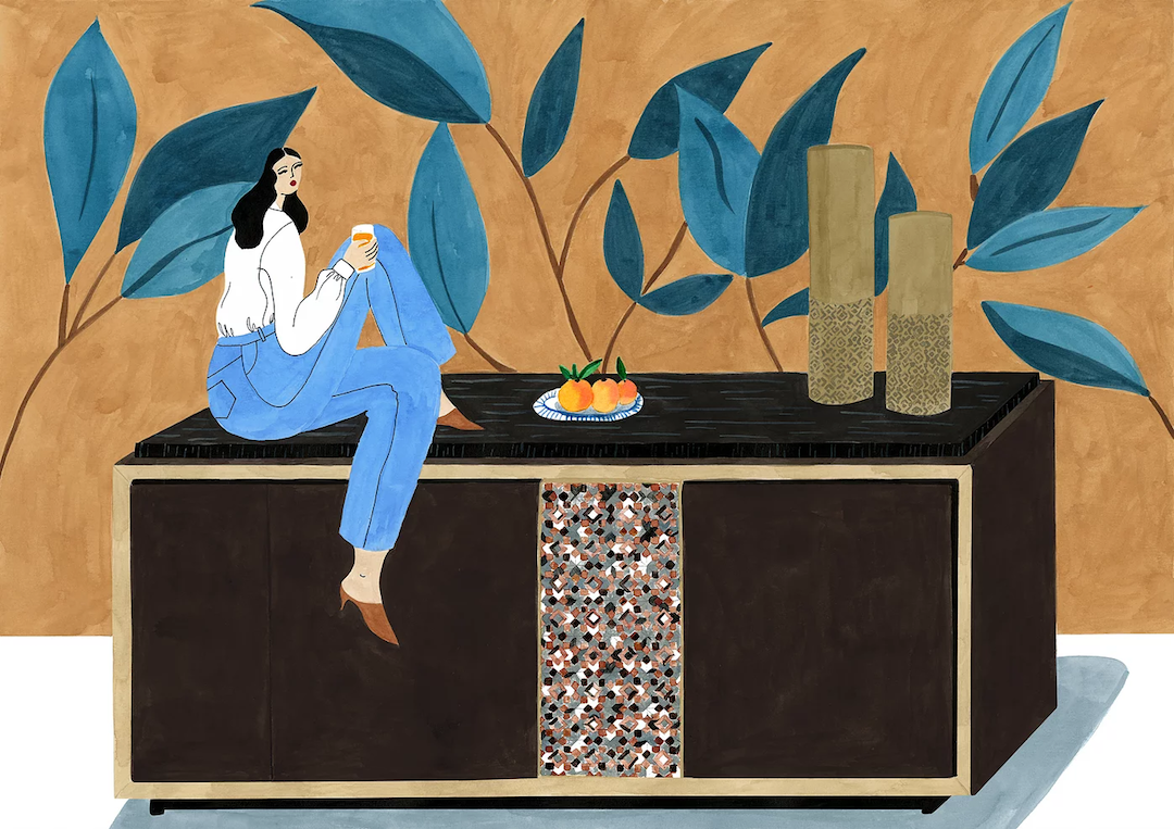 Isabelle Feliu fashion illustrations