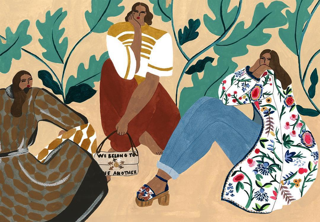 Isabelle Feliu fashion illustration