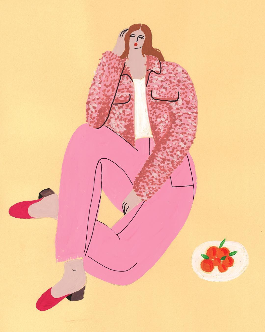 Isabelle Feliu fashion illustration