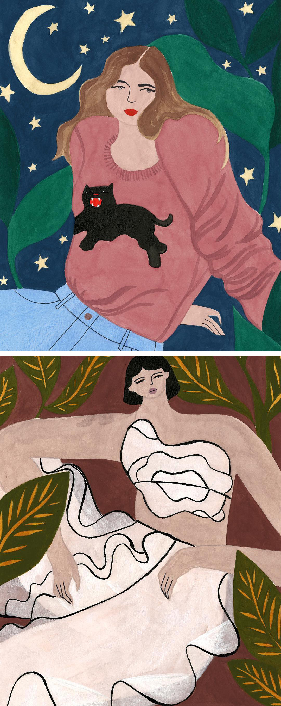 Isabelle Feliu fashion illustration