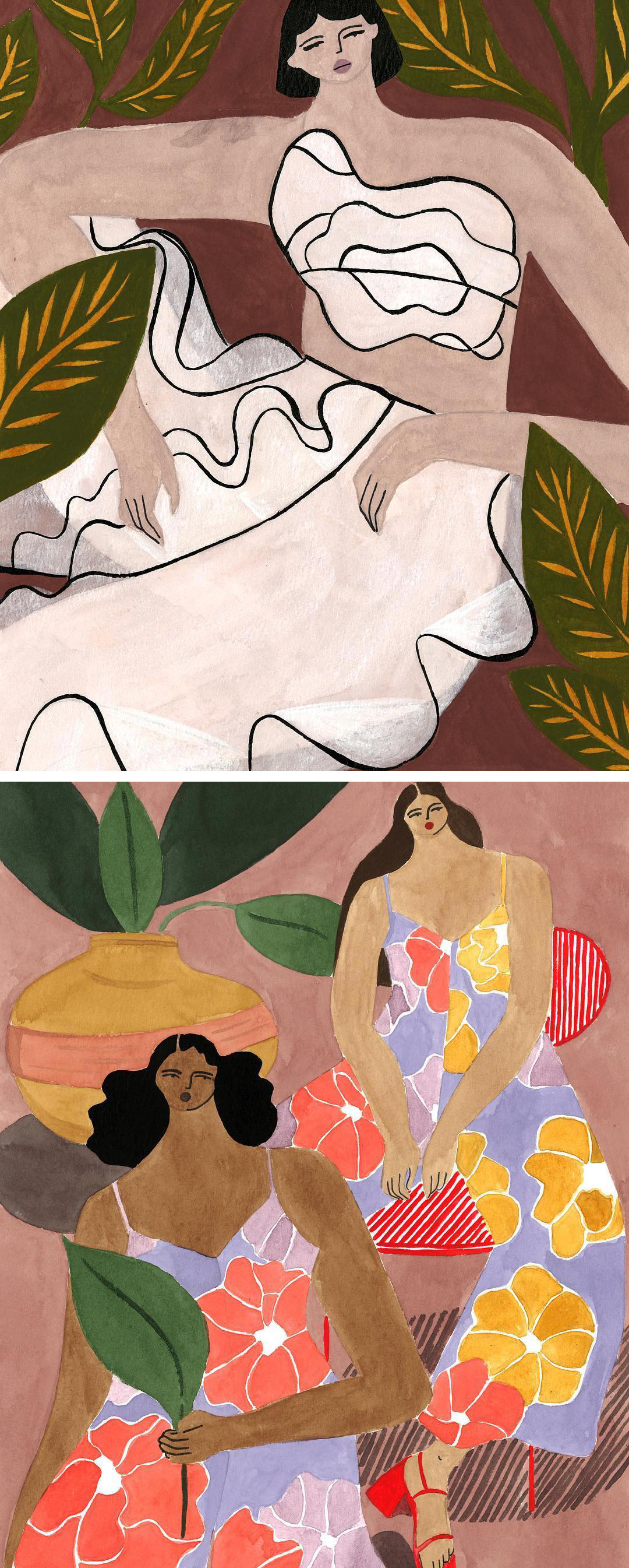 Isabelle Feliu fashion illustration