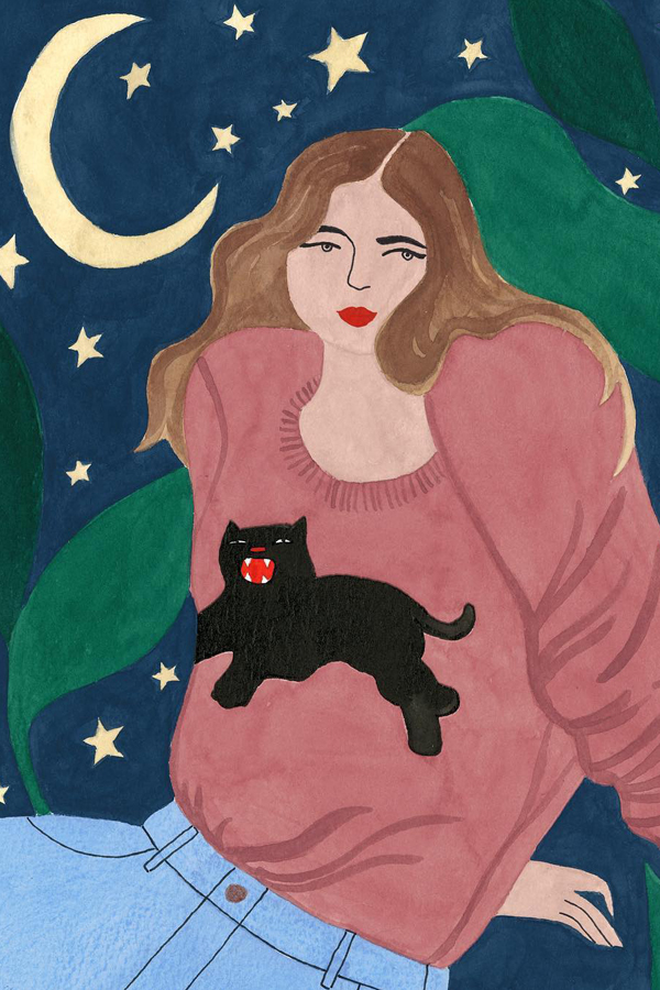 Fashion illustration by Isabelle Feliu