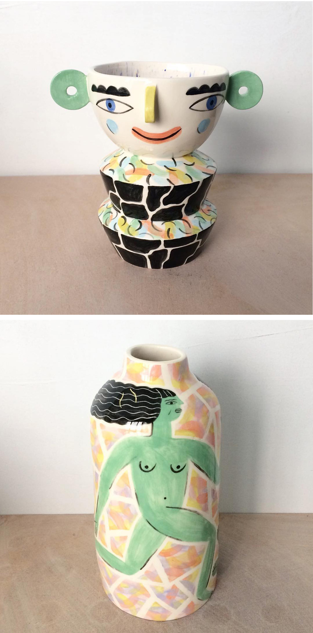Illustrated Ceramics by Laura Bird