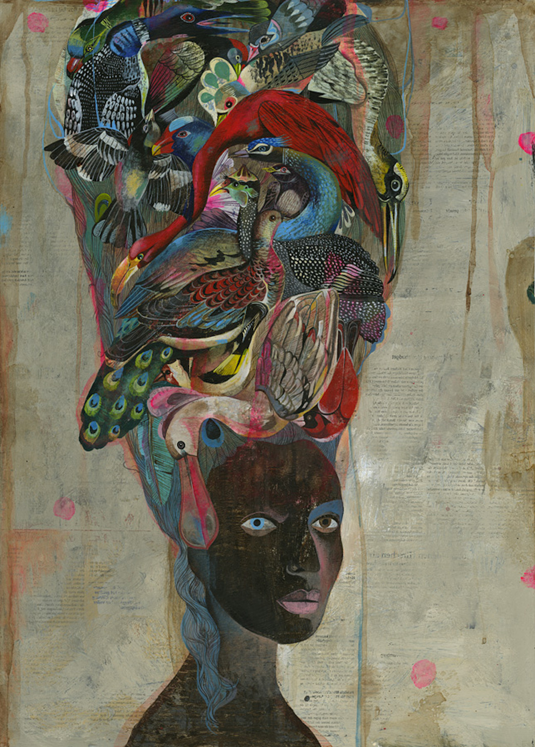 Black Antoinette by Olaf Hajek
