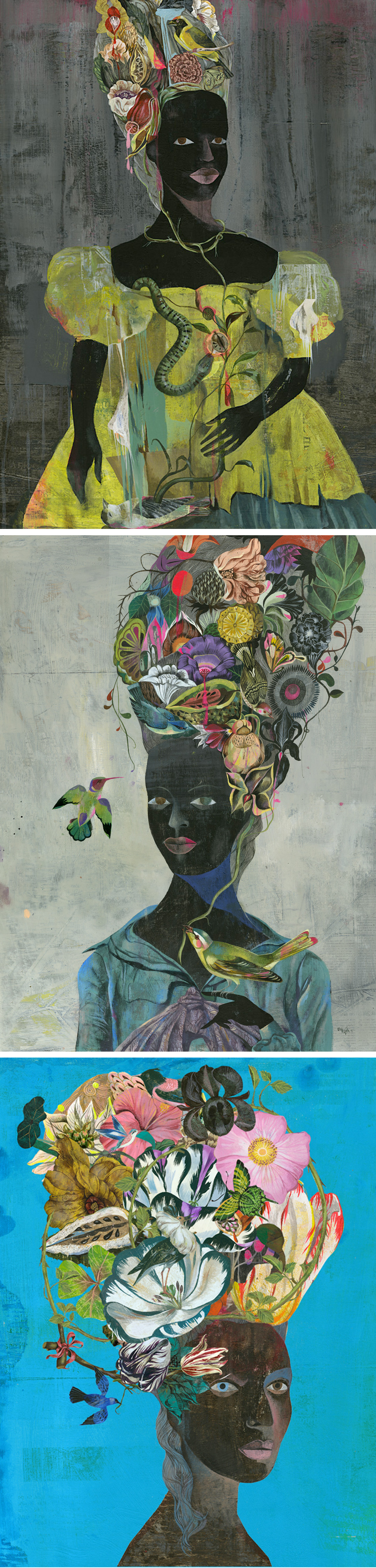 Black Antoinette by Olaf Hajek