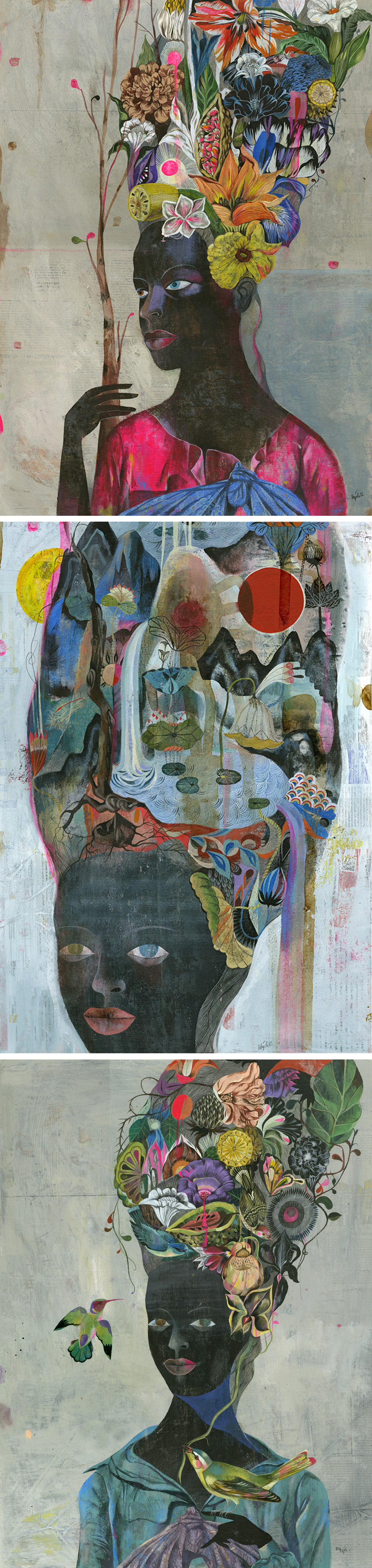 Black Antoinette by Olaf Hajek
