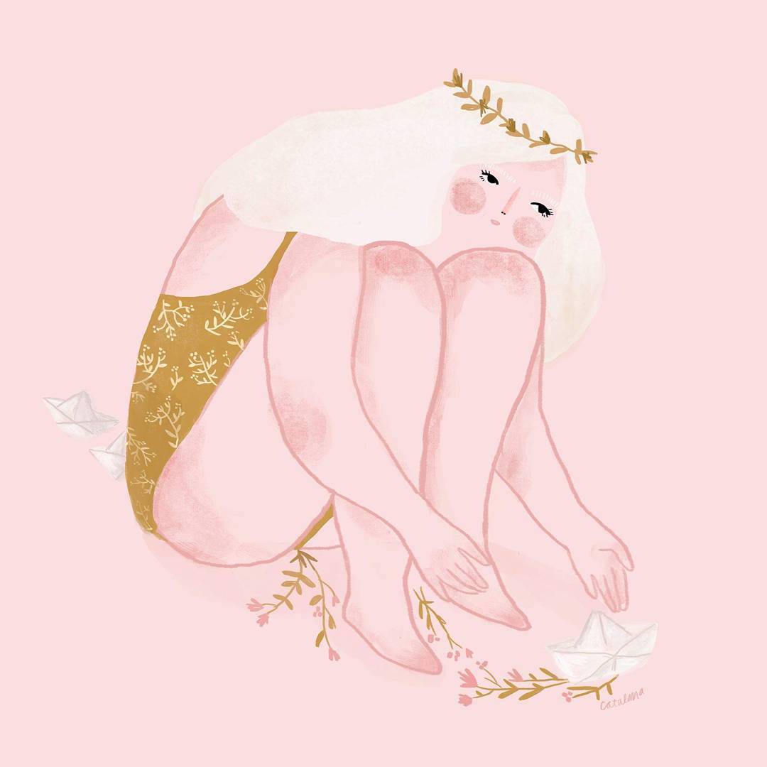 Dreamy illustrations by Camila Ortega