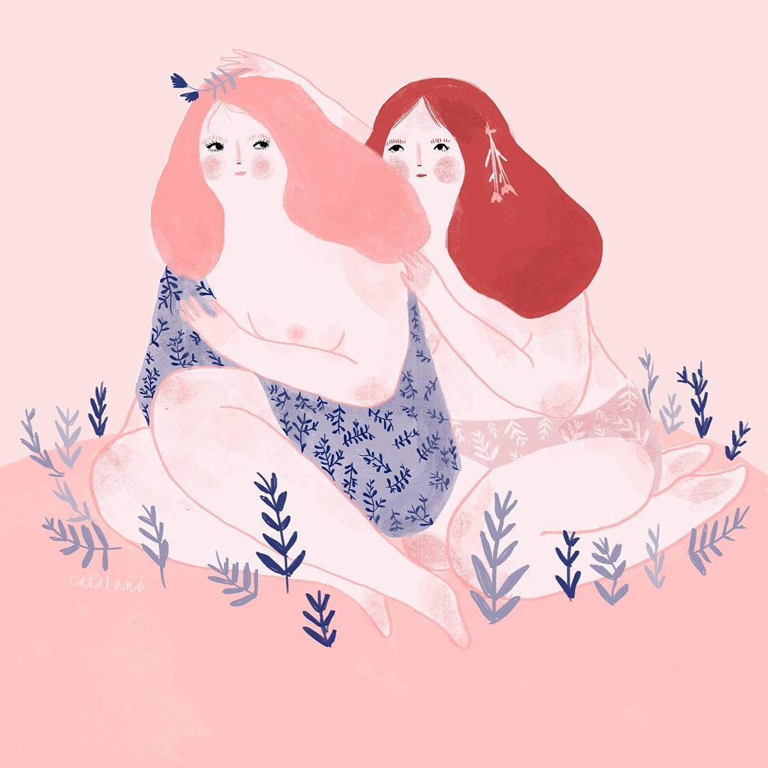 Dreamy illustrations by Camila Ortega