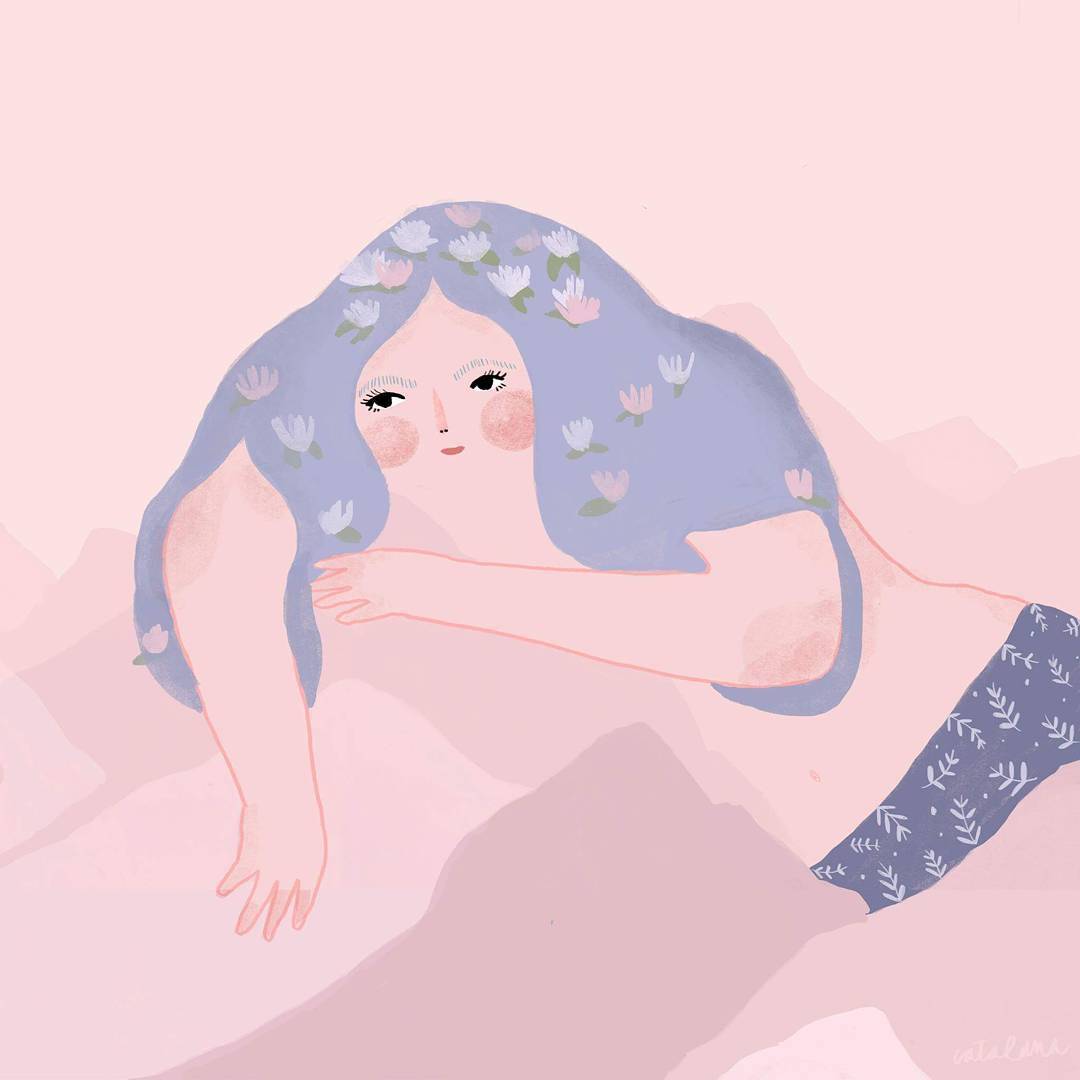 Dreamy illustrations by Camila Ortega