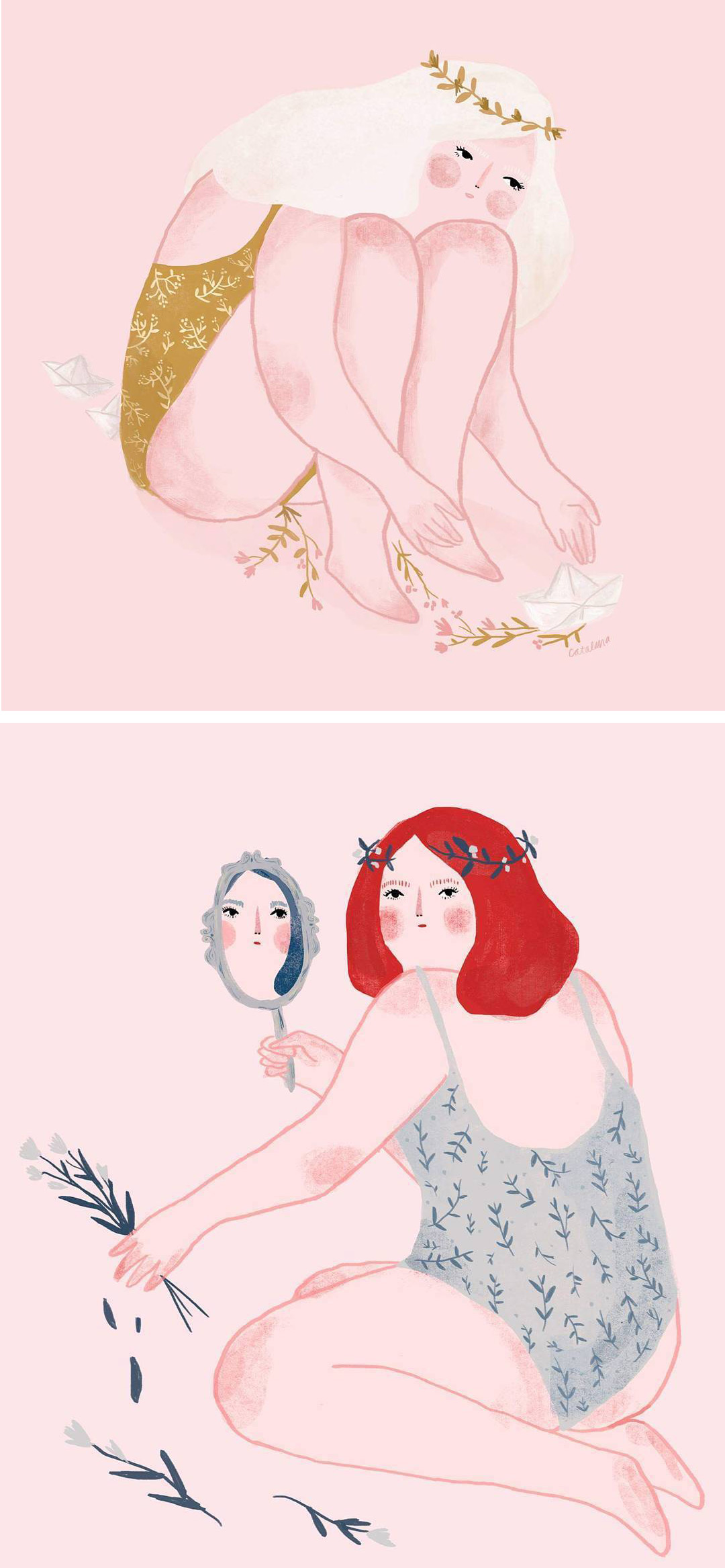 Dreamy illustrations by Camila Ortega
